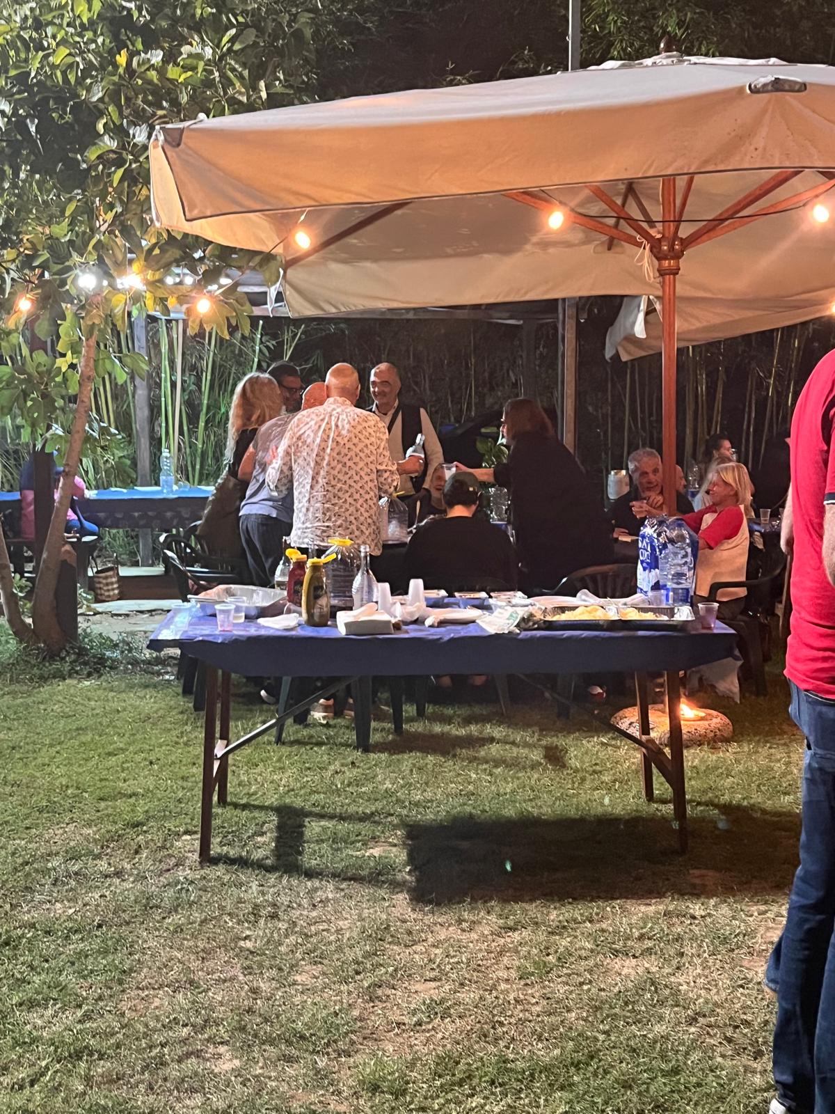 An Evening Together at Circolo Canottieri Sabaudia